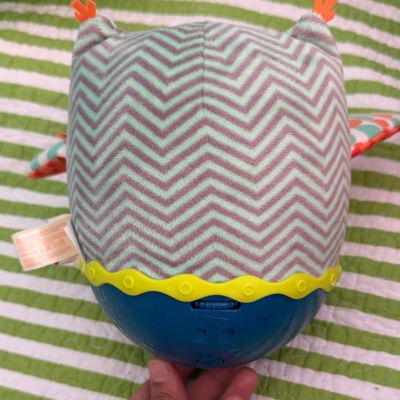 B. toys Owl Be Back Roly-Poly Baby Tummy time Toy - Picture 4 of 4